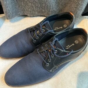 Blue Oxfords by Bruno Marc